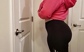 My Big Ass In Yoga Pants and Some Far-out Lingerie