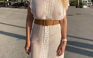 Showing off naked not worth my transparent outfits