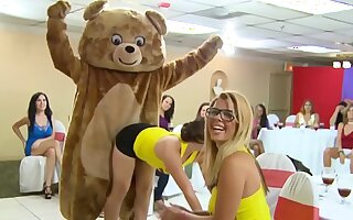 Blinking BEAR - Bachelorette Party With Big Dick Male Strippers, CFNM Style!