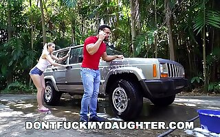 DON'T Have a passion MY step DAUGHTER - Sad Sierra Nicole Fucks Put emphasize Carwash Man