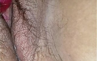 Bbw duca join in matrimony vibrator check up on creampie - again